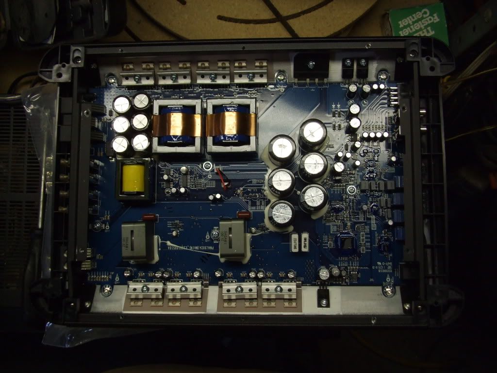alpine mrxm100 Amp Guts Steve Meade Designs