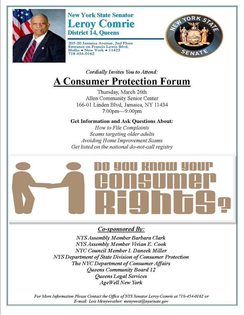 Consumer Protection Flyer