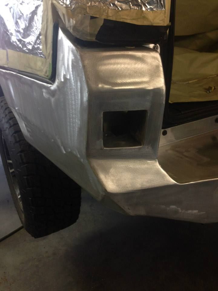 2014 steel front bumper