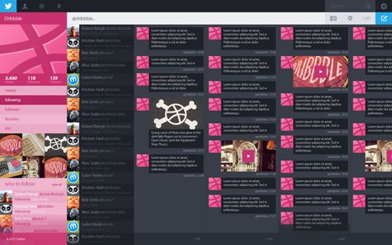 Interface attracted impressive Twitter