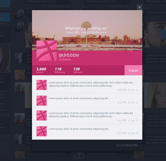 Interface attracted impressive Twitter
