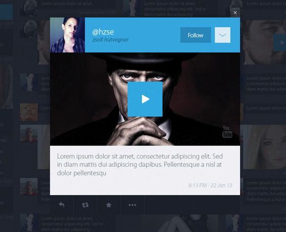 Interface attracted impressive Twitter