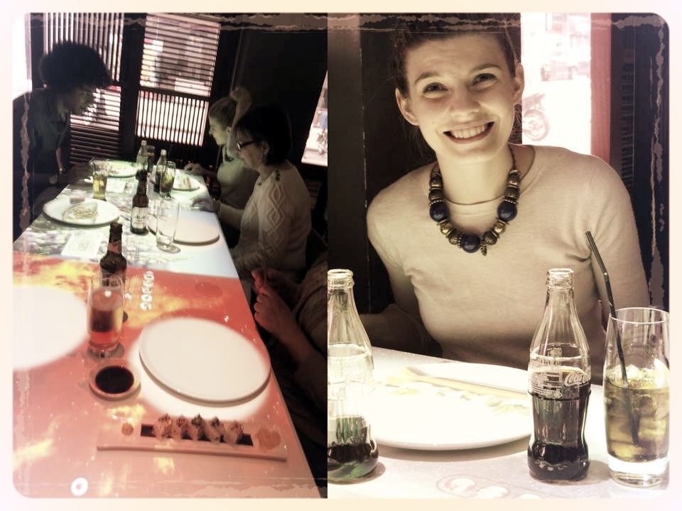 dinner at inamo st james