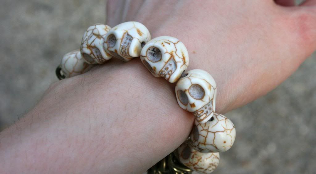 skull bracelet