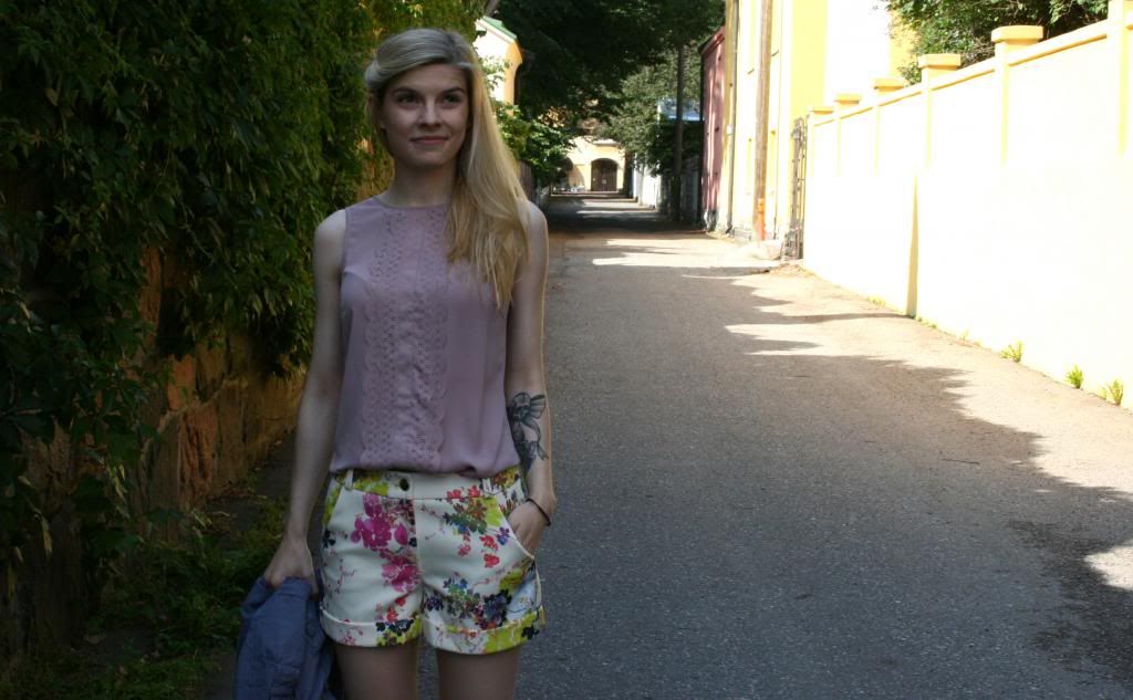 tedbaker shortsit warehouse top