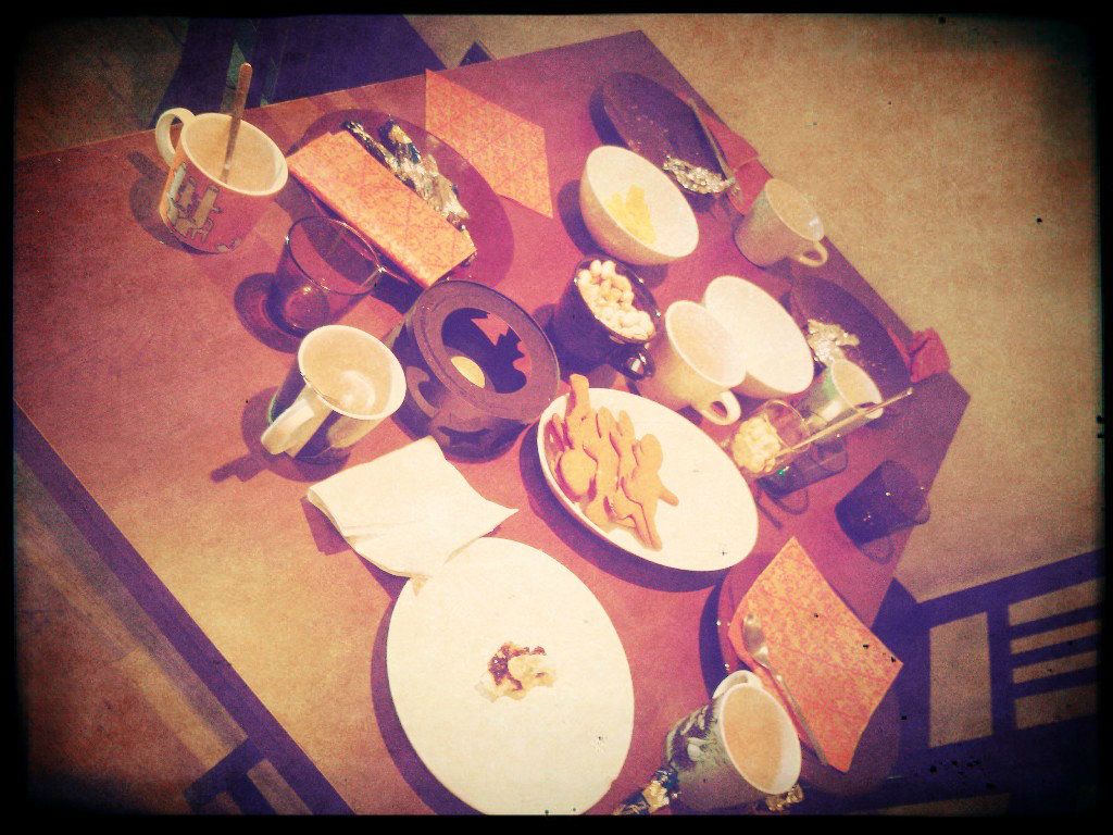 morning after table setting