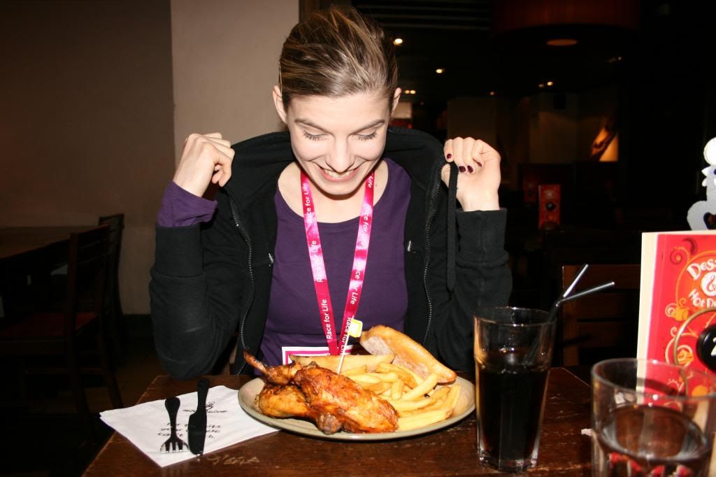 after race nandos chicken