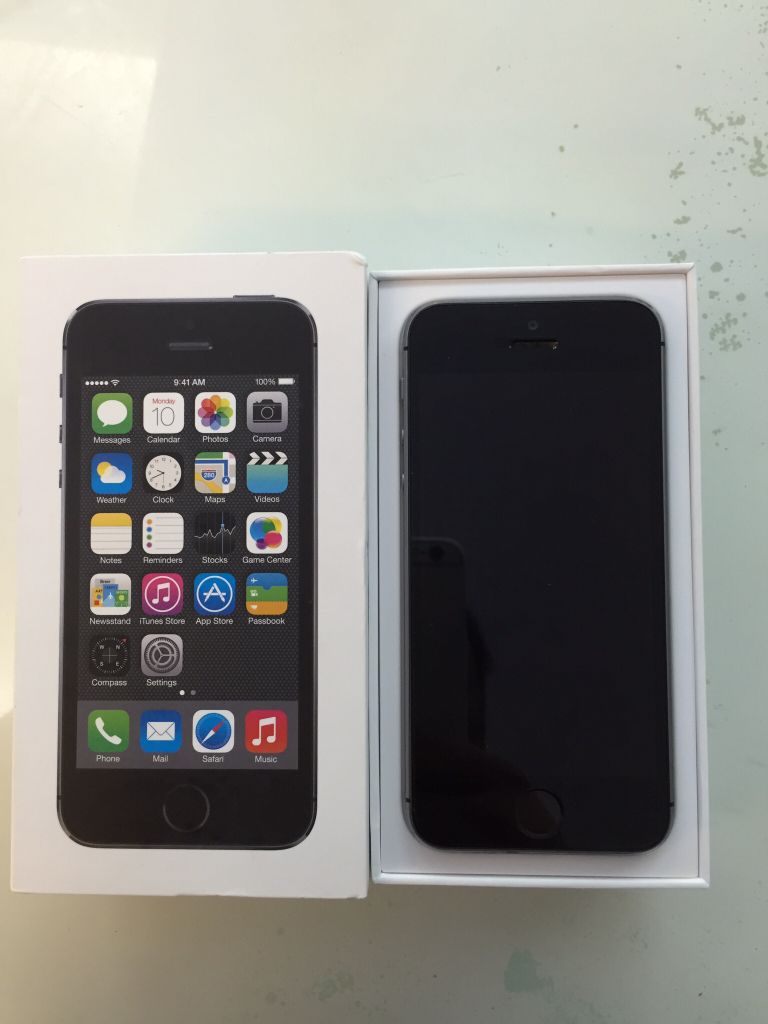 Dư dùng cho ra đi em 5S GREY 16GB đẹp 99% fullbox giá TỐT !! - 1