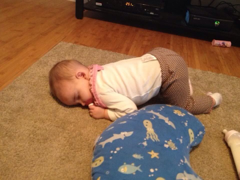 babies falling asleep in random places BabyCenter