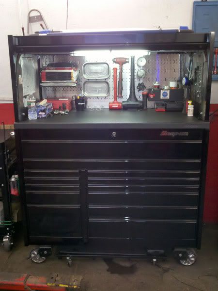 Homemade Toolbox Hutch | See More...