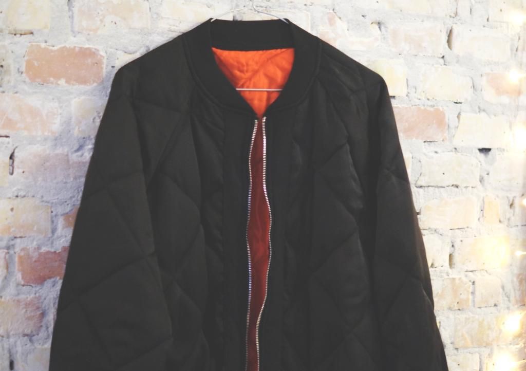 sheinside, she inside, quilted jacket, jacket, new in, blog, modeblog, fashion blog, review, quiltet jakke, Black Long Sleeve Diamond Patterned Crop Jacket, spring jacket, black jacket