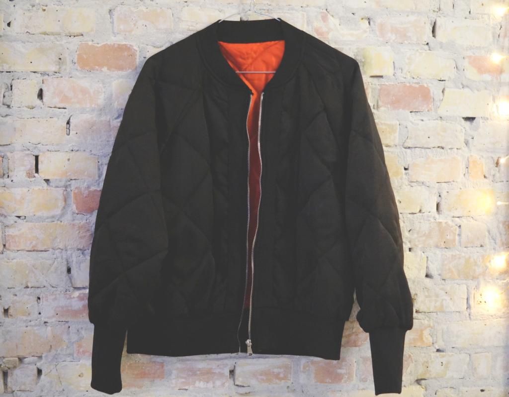sheinside, she inside, quilted jacket, jacket, new in, blog, modeblog, fashion blog, review, quiltet jakke, Black Long Sleeve Diamond Patterned Crop Jacket, spring jacket, black jacket