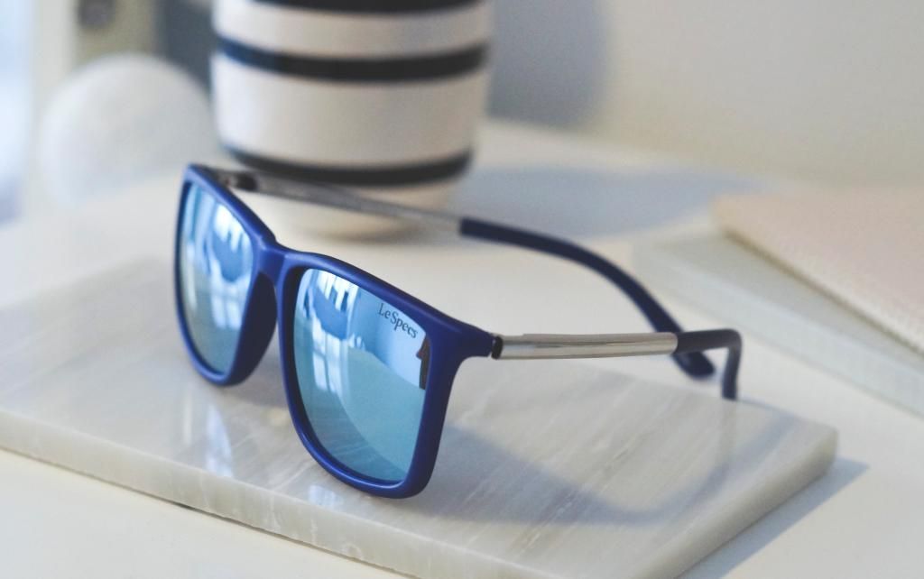 Le Specs, Sunglasses shop, sunglassesshop, sunglasses, solbriller, spejlglas, mirrored glasses, blog, modeblog, blogger, fashion blog, new in, blue, blå, solbriller