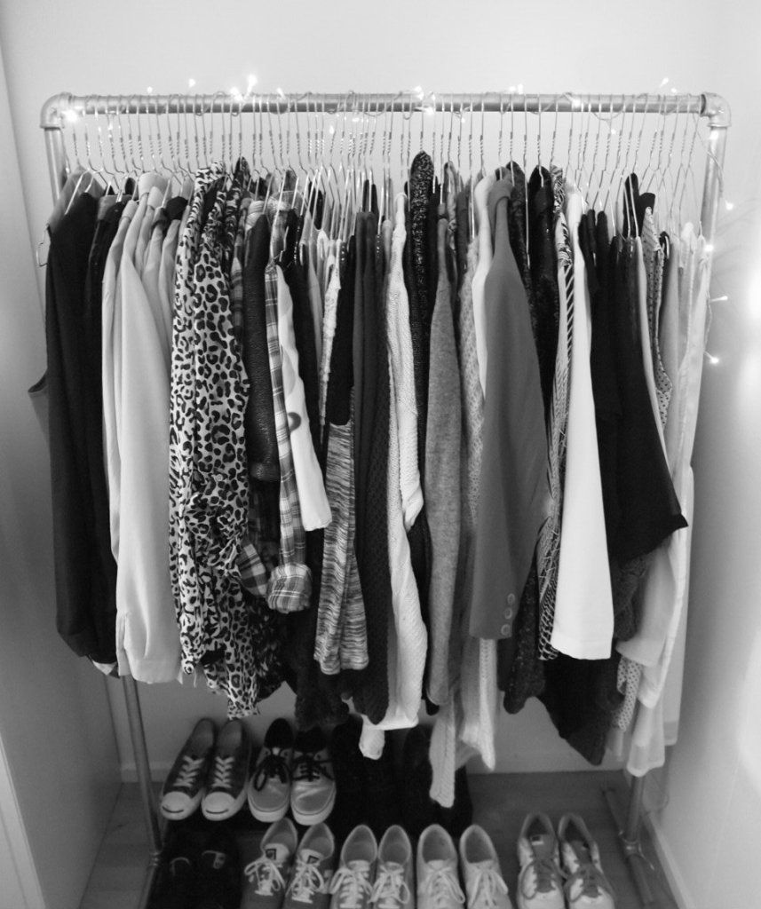 my clothing rail tøjstativ mode modeblog inspiration garderobestang garderobe