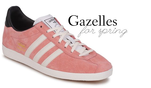 adidas gazelle, adidas, sneakers, pink, forår, spartoo, sko