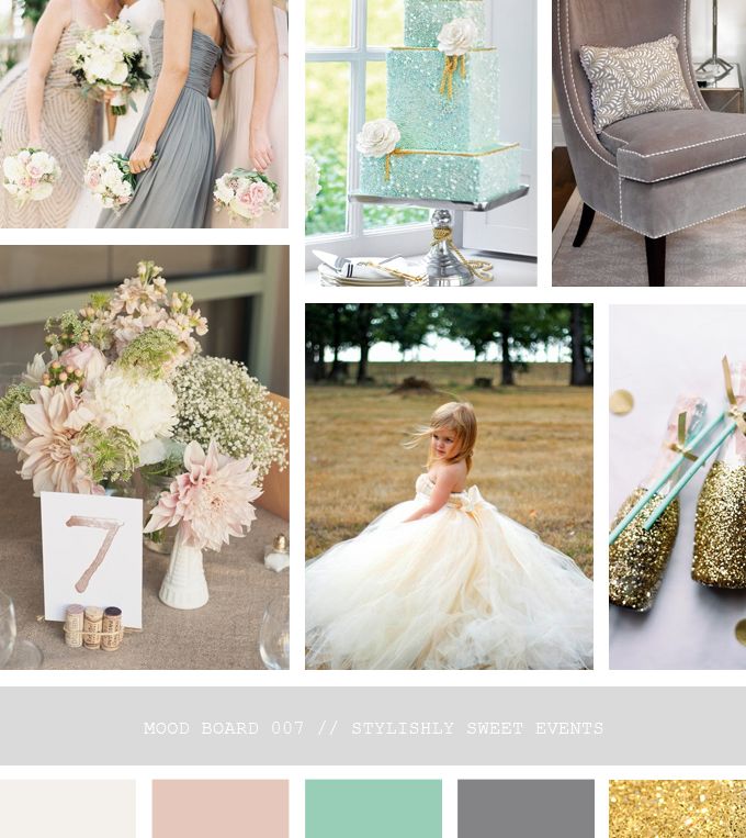 Stylishly Sweet Events Mood Board