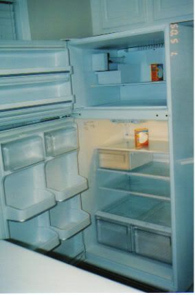 Empty fridge