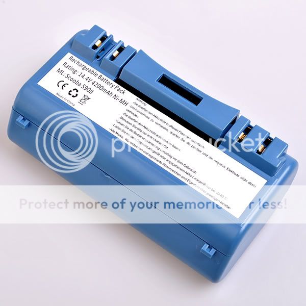 4200mAh Brand New Battery for iRobot Scoomba 5900 Battery Ni MH 14.4V