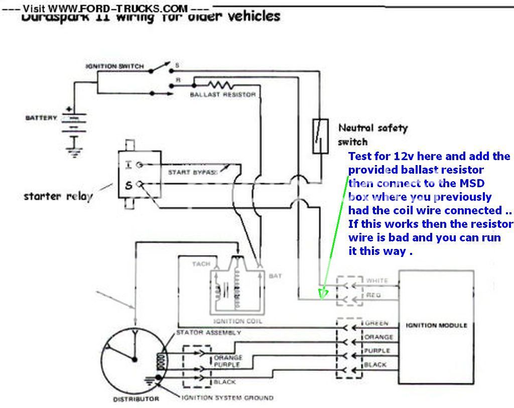 Ford Ballast Resistor Wiring Diagram from i1072.photobucket.com